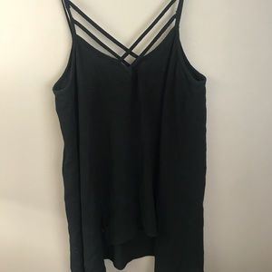 Cross cross tank top
